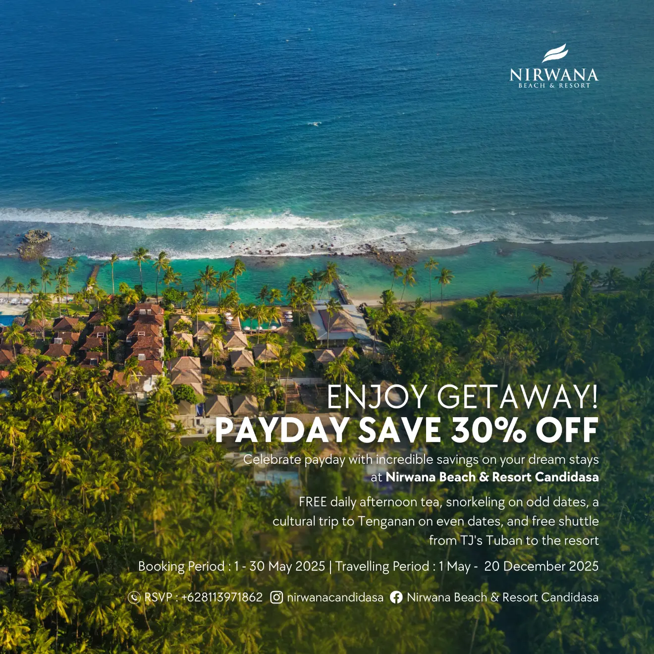 Nirwana Beach Club & Resort Offers
