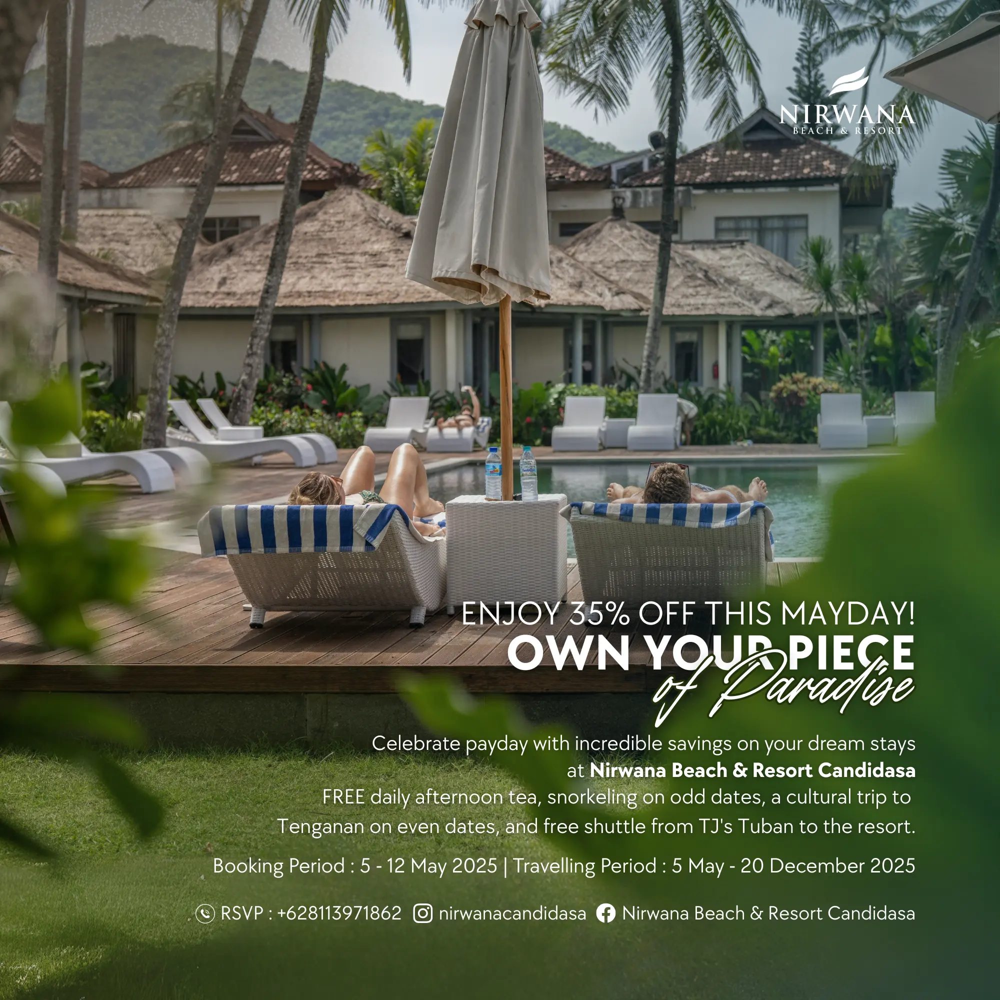 Nirwana Beach Club & Resort Offers