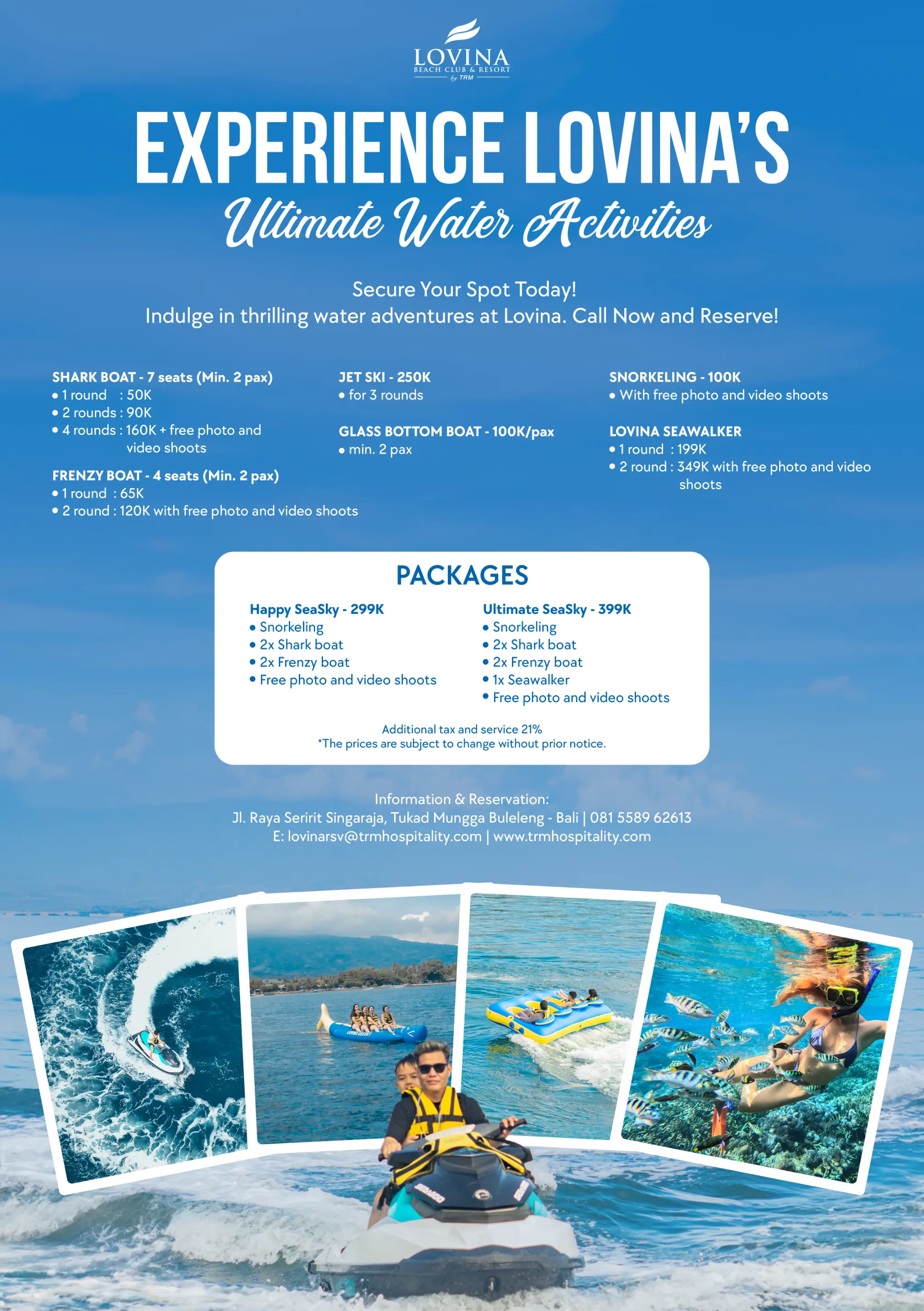 Nirwana Beach Club & Resort Offers