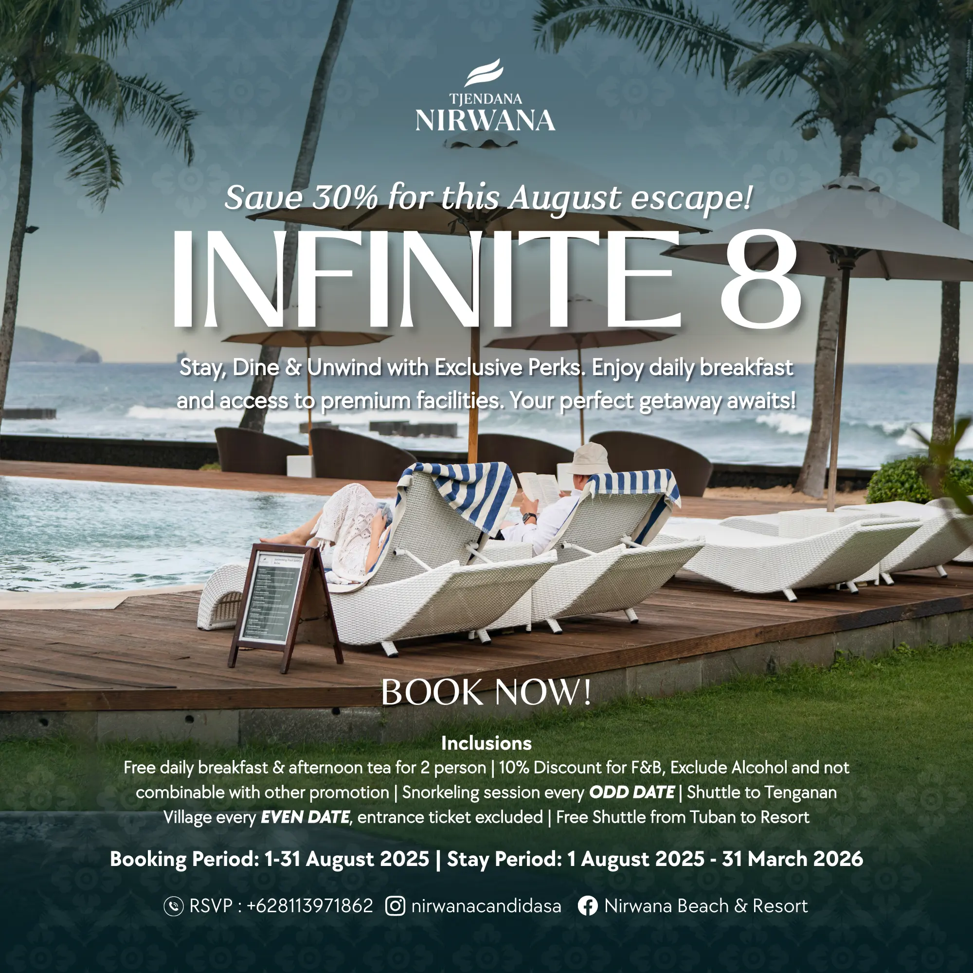 Nirwana Beach Club & Resort Offers