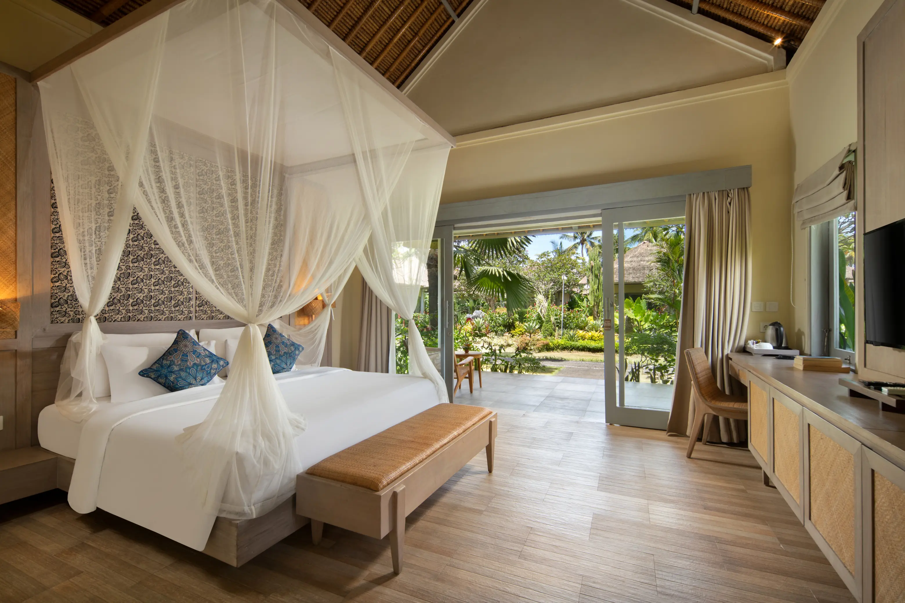 Grand Premier Garden View with Shuttle Denpasar - Candidasa - Denpasar at Nirwana Beach & Resort