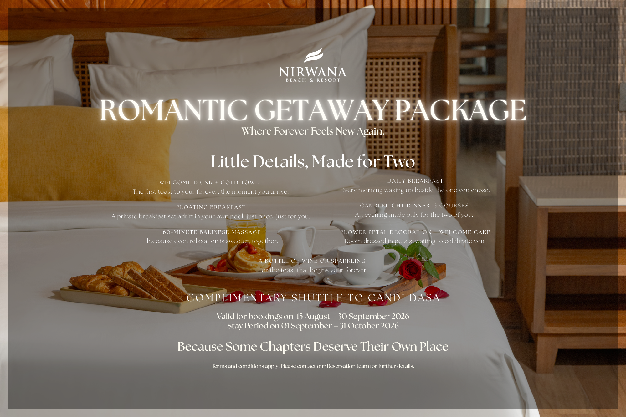 Romantic Getaway Package at Lembongan Beach Club & Resort