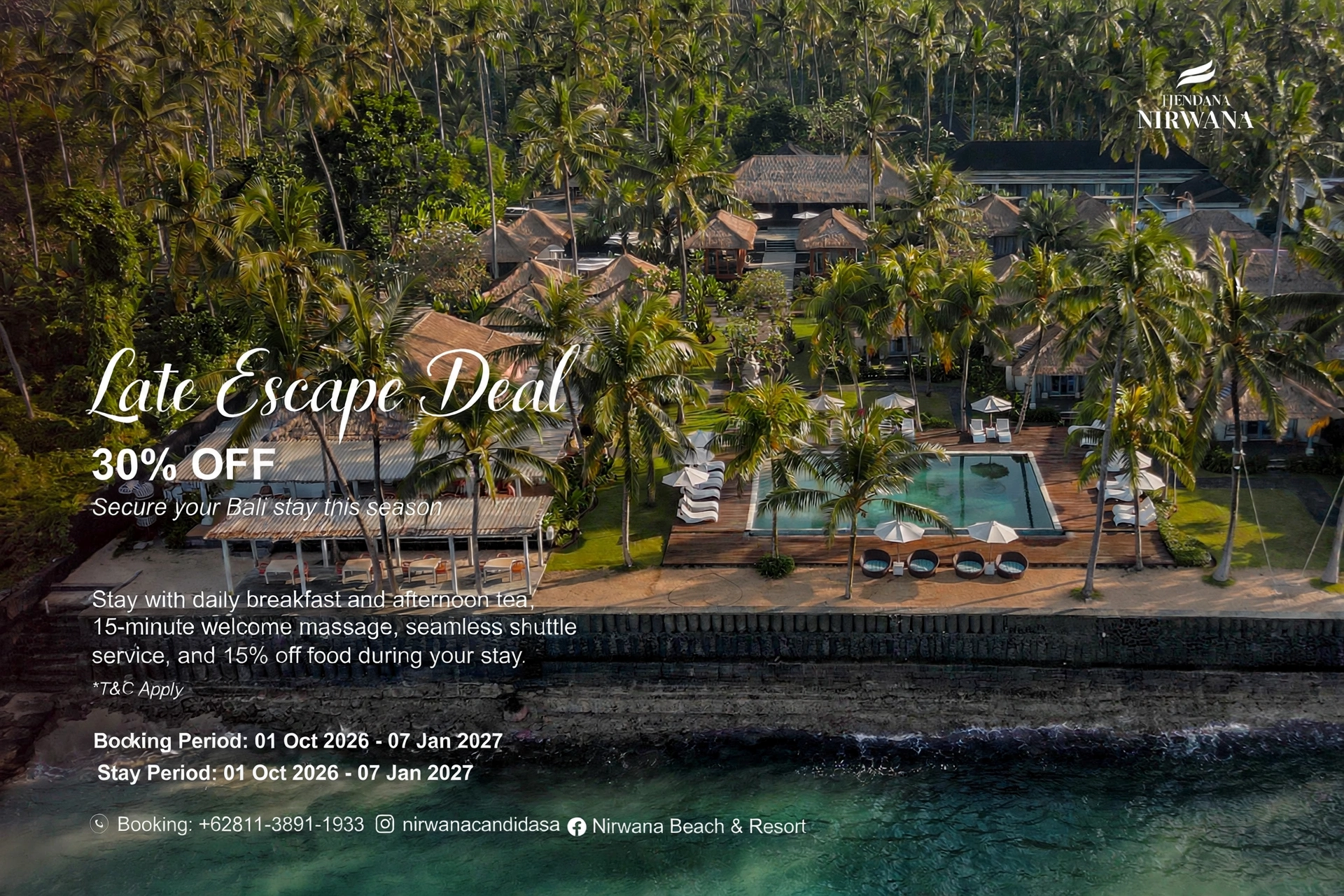 Highlighted Offer Nirwana Beach and Resort